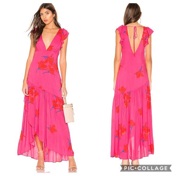 Free People Dresses & Skirts - Free People Revolve She's A Waterfall Maxi Dress 0
